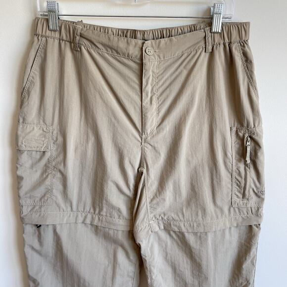 The North Face Convertible Hiking Pants Nylon Zip-Off Women's Sz Large Short - Picture 3 of 14